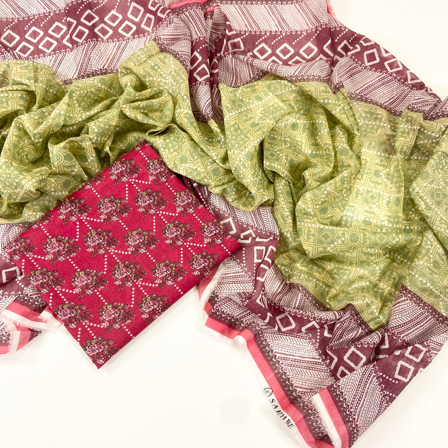 Digital Printed Shirt Dupatta Lawn 2PC