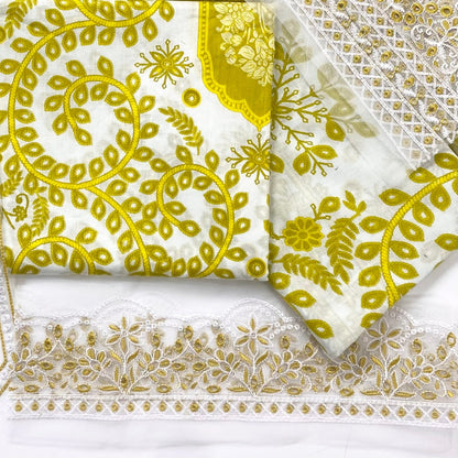 Maria B Emb Luxury Lawn 3PC