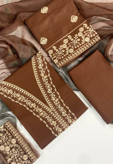 izel Embroidered Lawn 3PC