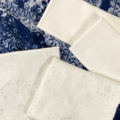 Chikenkari Anaya Noor Lawn 3-PC