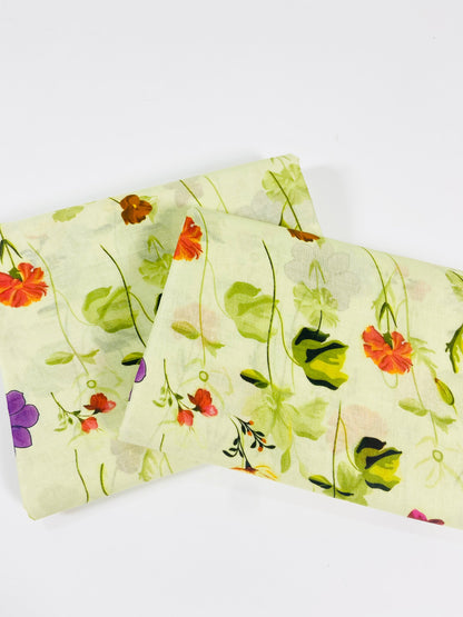 Bin Saeed Digital Printed Lawn 2-PC