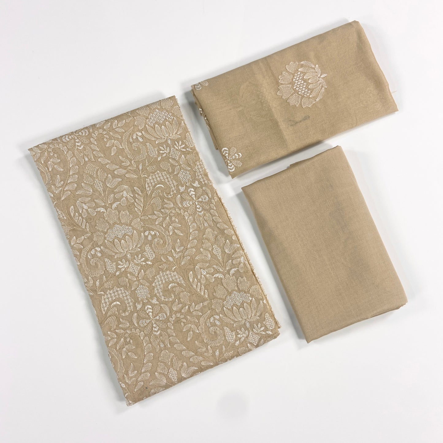 Bareeze Fully Emb Rice Karandi Lawn 2PC