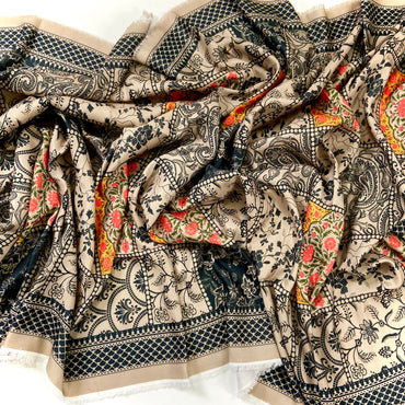 Maria B Printed Wool Shawl 1PC