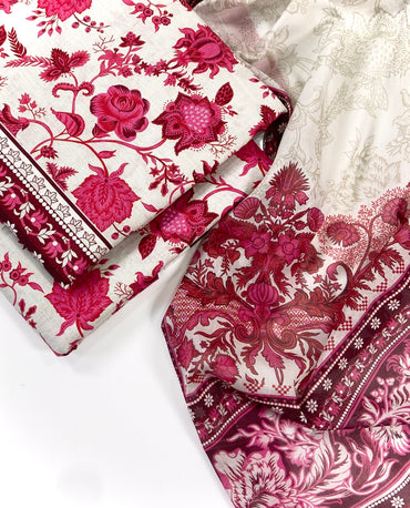 Bin Saeed Digital Printed Lawn 3PC