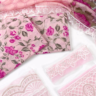 Mahnur Emb Luxury Lawn-3PC