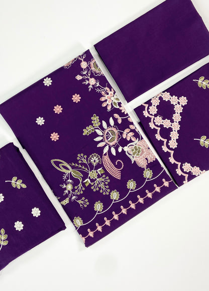 Nureh Luxury Embroidered Lawn 2PC