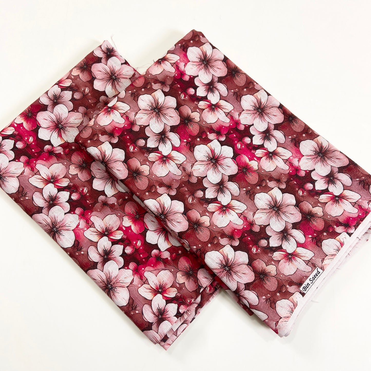 Bin Saeed Digital Printed 2PC