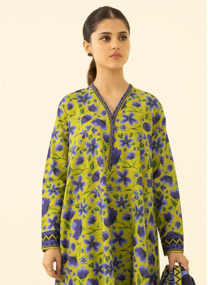 Sapphire Digital Printed Lawn 3PC