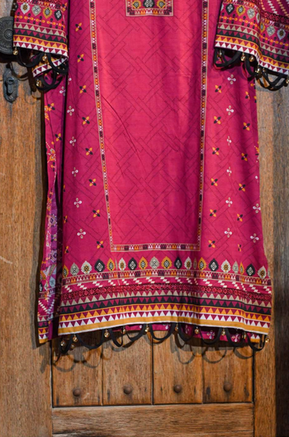 Miral By Murashe Printed Lawn 3-PC