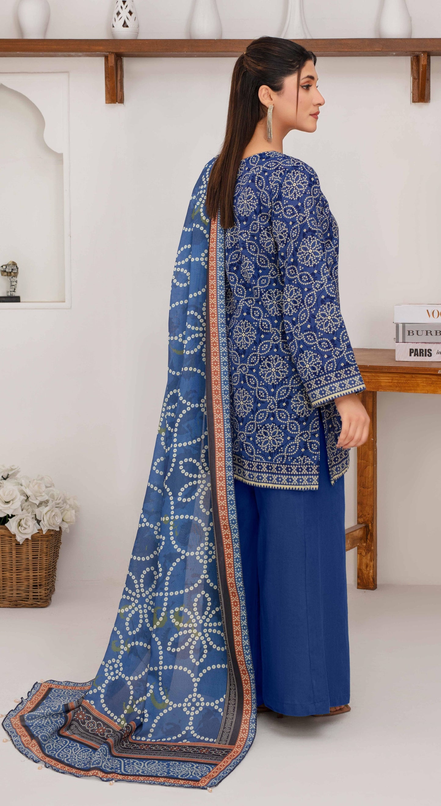 Mehar By Fiza Noor Printed Khaddar 3PC