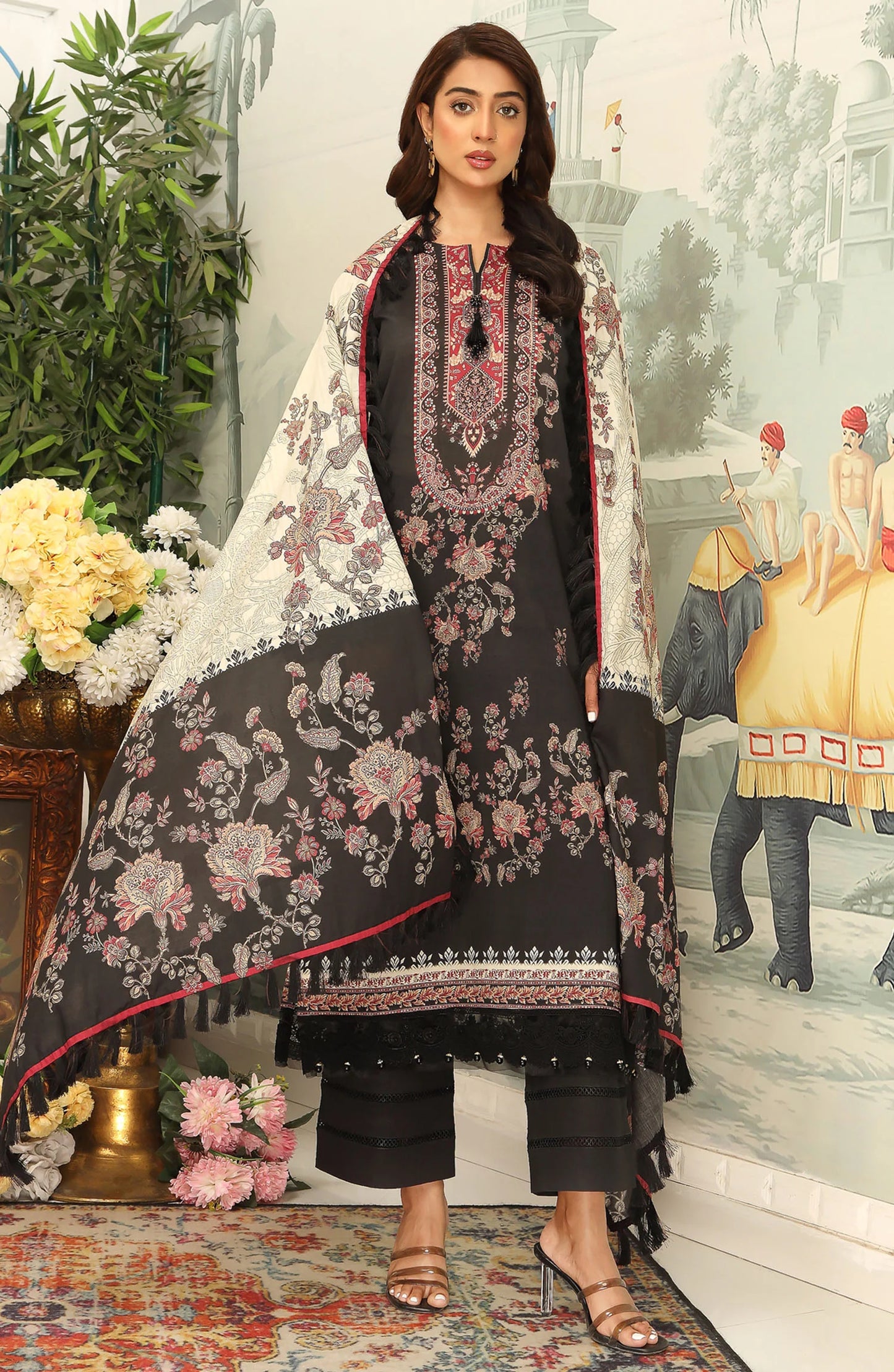 Mausummery Digital Printed Lawn 3PC