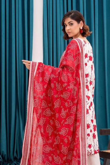 Zesh Printed Lawn 3-PC