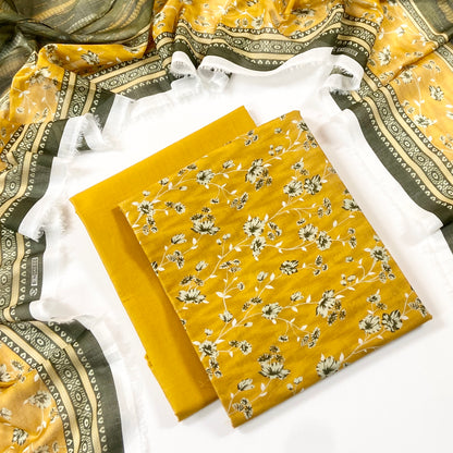 Bin Saeed Digital Printed Lawn 3PC