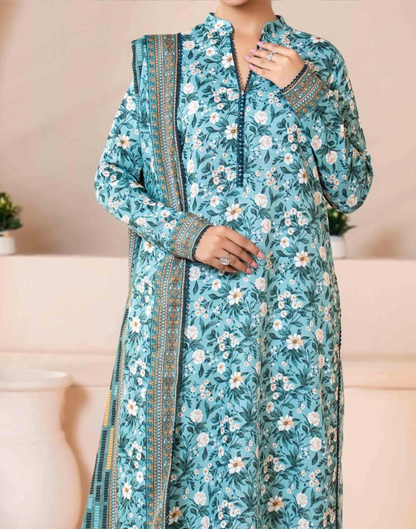 Mehnaz Airjet Printed Khaddar 3PC