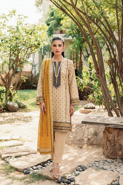 Reyah By Motifz Premium Printed Lawn 3PC