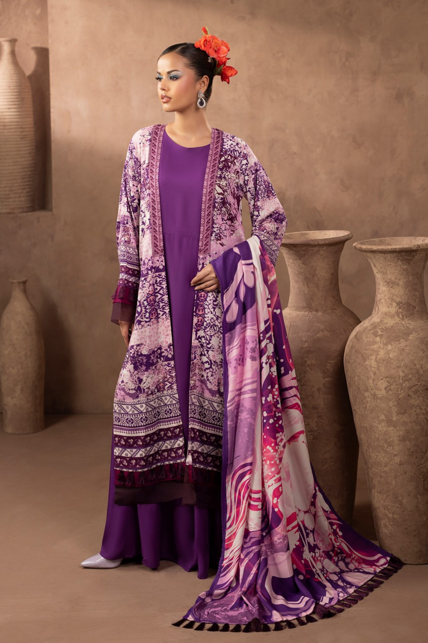 Paltar Premium Marina Printed 3PC