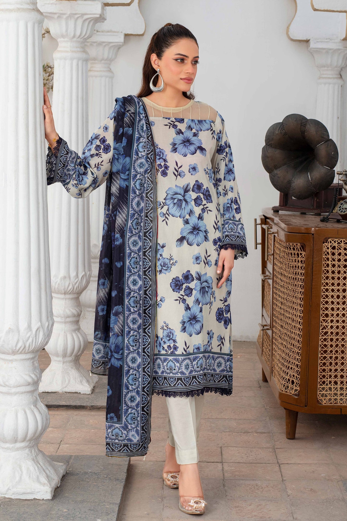 Fabiha Feroza Printed Lawn 3PC