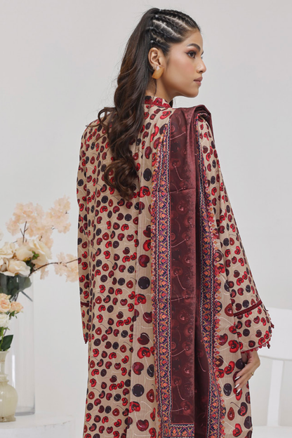 Salina Digital Printed Linen 3PC