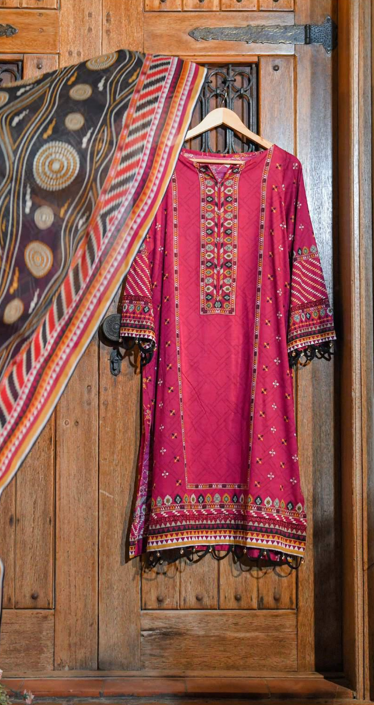 Miral By Murashe Printed Lawn 3-PC