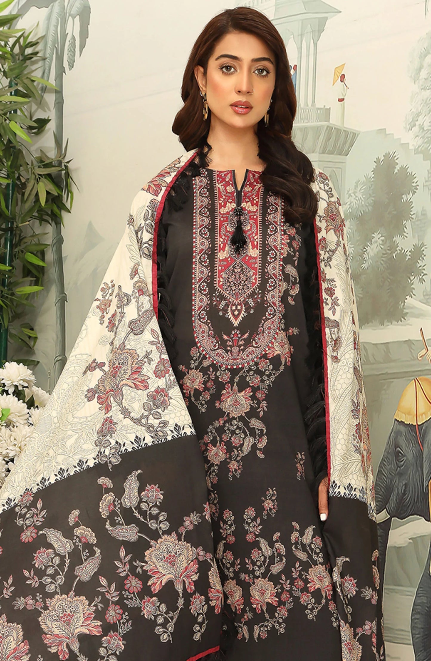 Mausummery Digital Printed Lawn 3PC