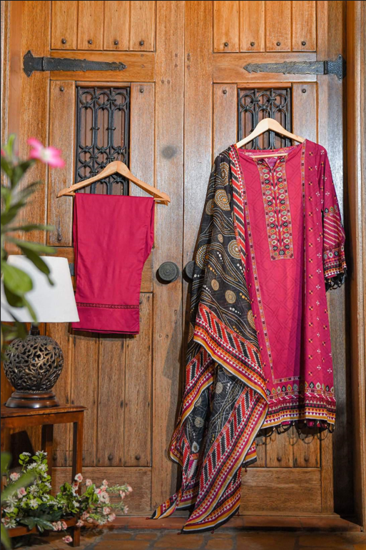 Miral By Murashe Printed Lawn 3-PC