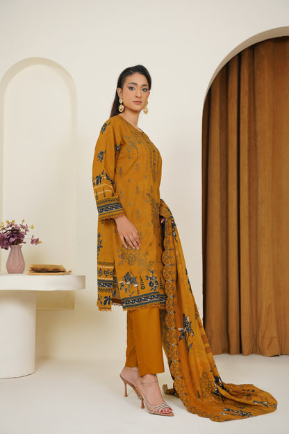 Riwayat-e-Sardi By Anaya Noor Emb Linen 3PC