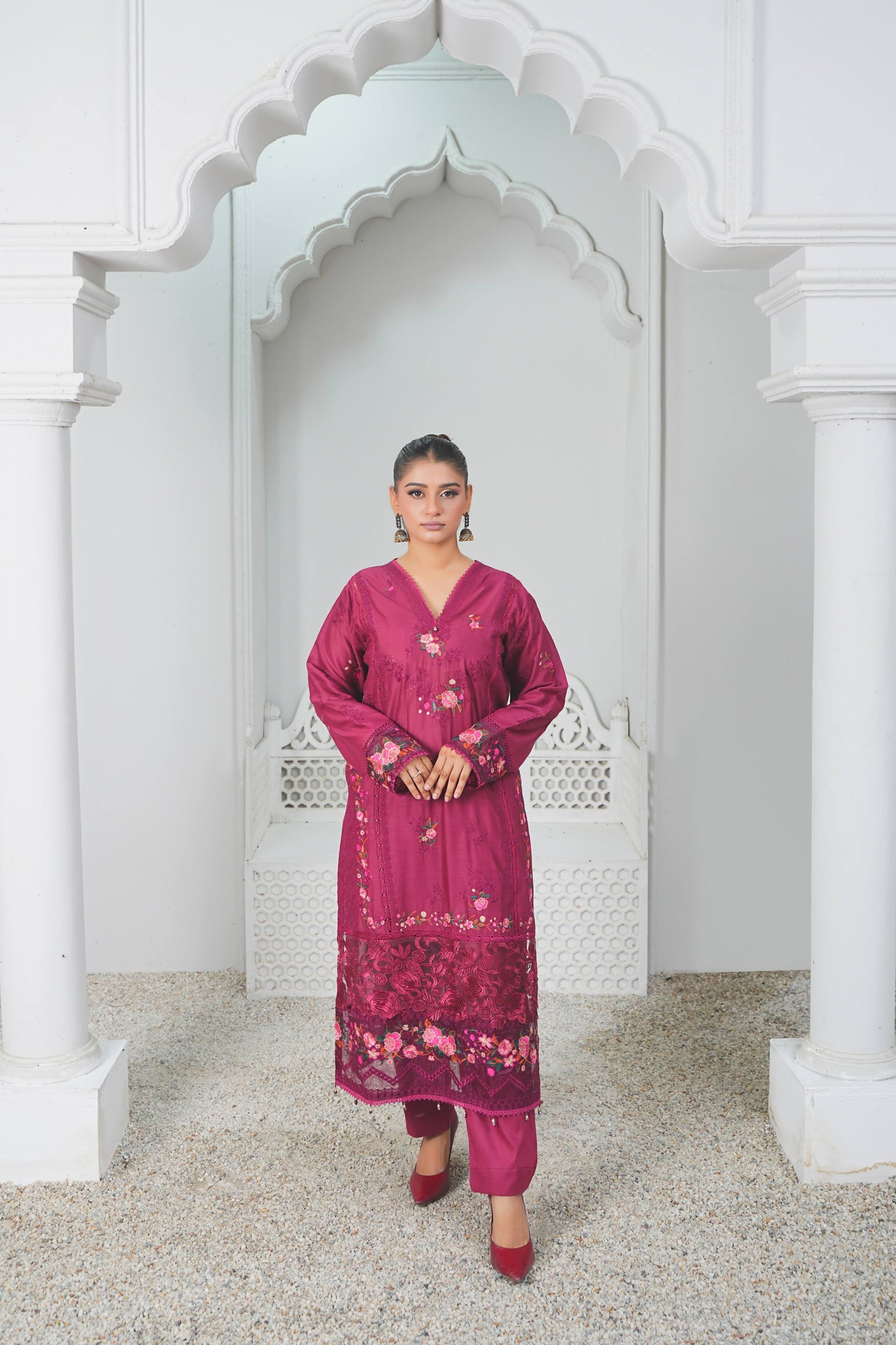Silk & Stories Luxury Heavy Embroidered 3PC