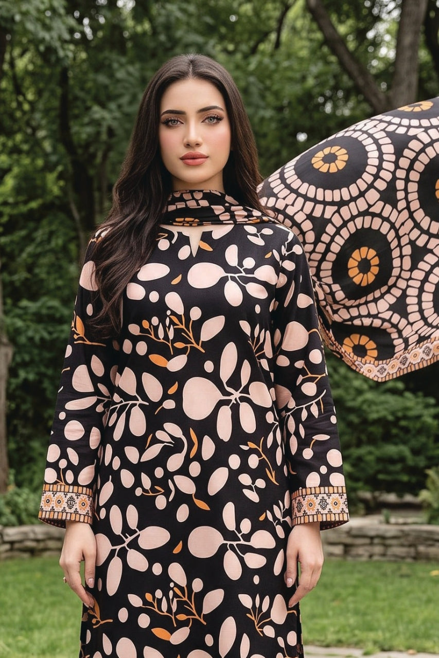 Zesh Digital Printed Khaddar 3PC