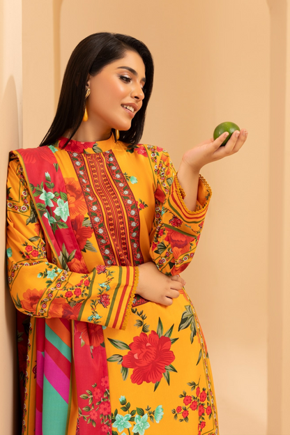 Motifz Premium Printed Linen 3PC
