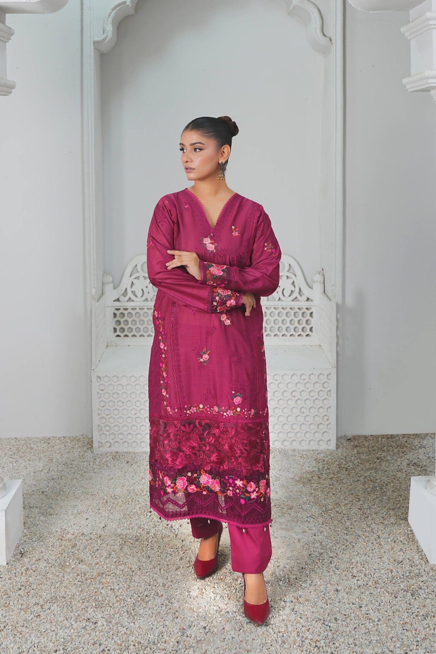 Silk & Stories Luxury Heavy Embroidered 3PC