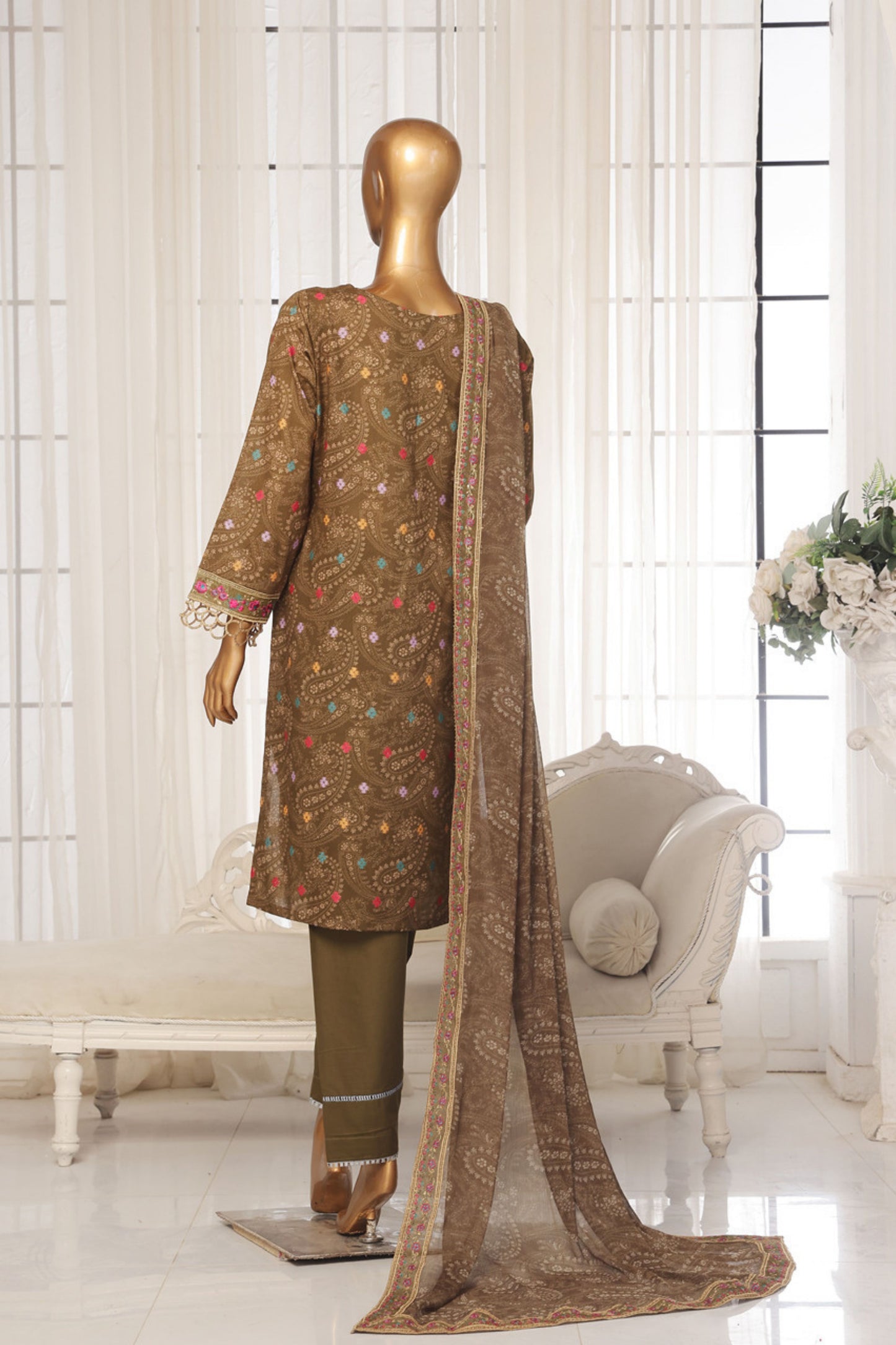 Khoobsurat By Anaya Noor Fine Jacquard Lawn 3-PC