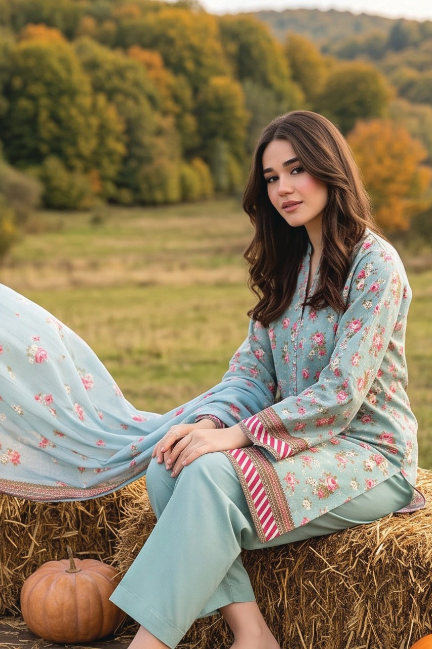 Salina By Regalia Digital Printed Khaddar 3PC