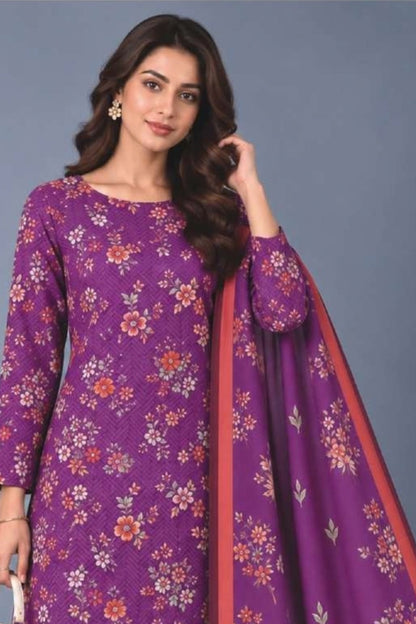 Bareeze Digital Printed Khaddar 3PC