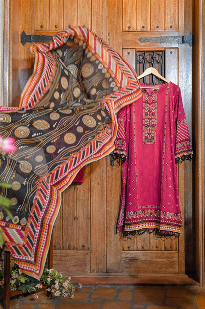 Miral By Murashe Printed Lawn 3-PC