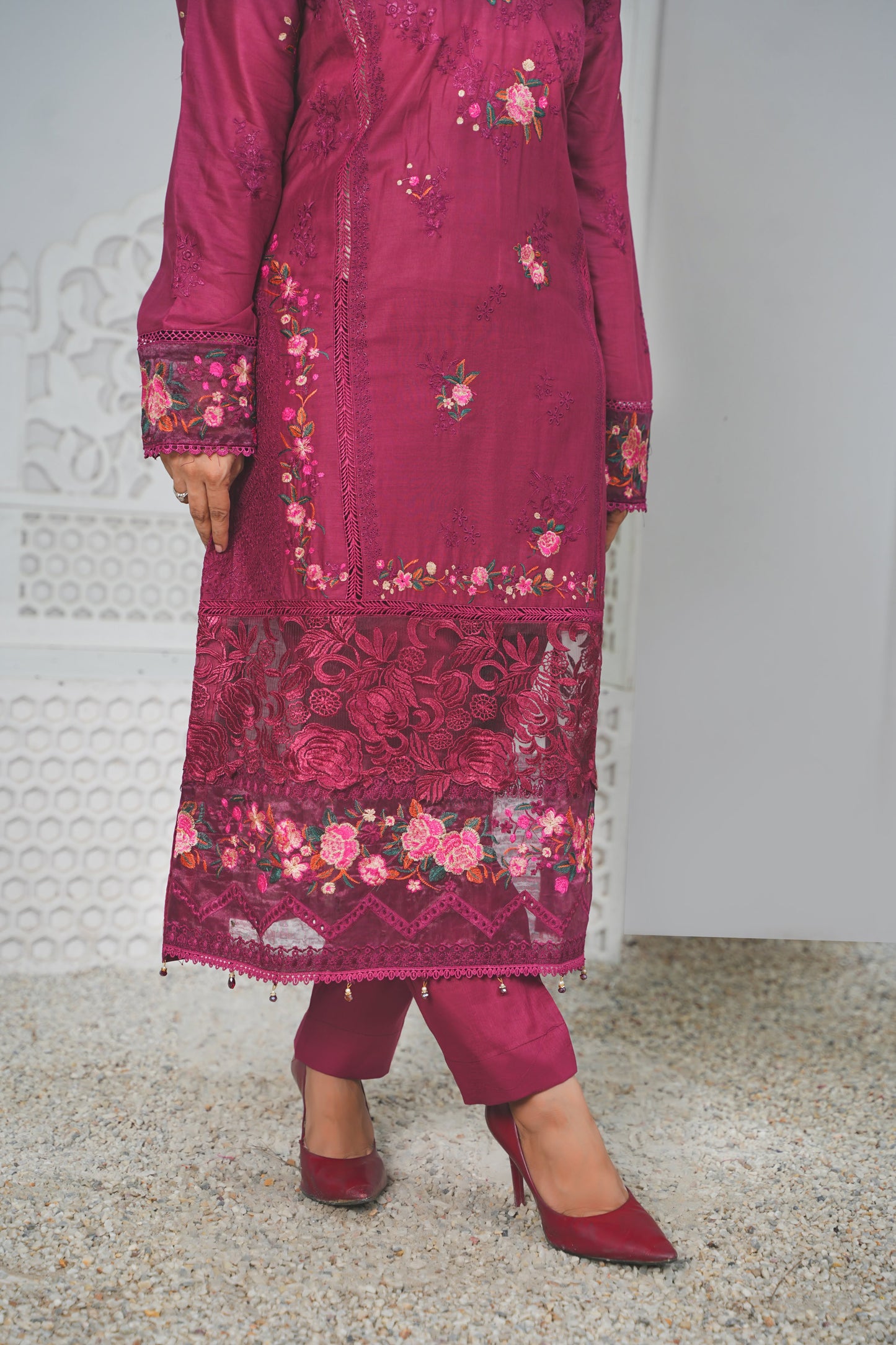 Silk & Stories Luxury Heavy Embroidered 3PC