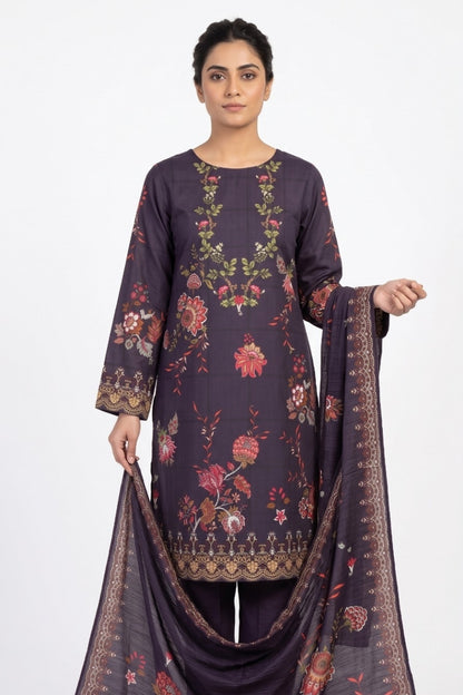 Anaya Digital Printed Cotry Khaddar 3PC