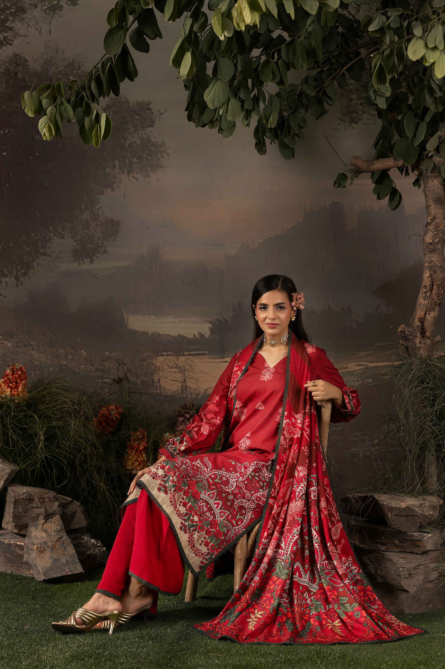 Raiha Luxury Linen 3PC