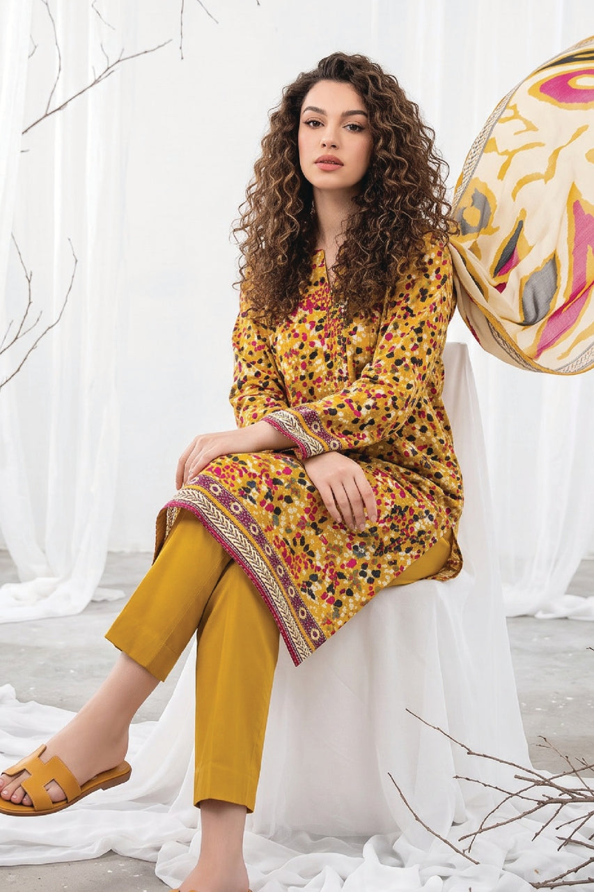 Salina By Regalia Digital Printed Khaddar 3PC