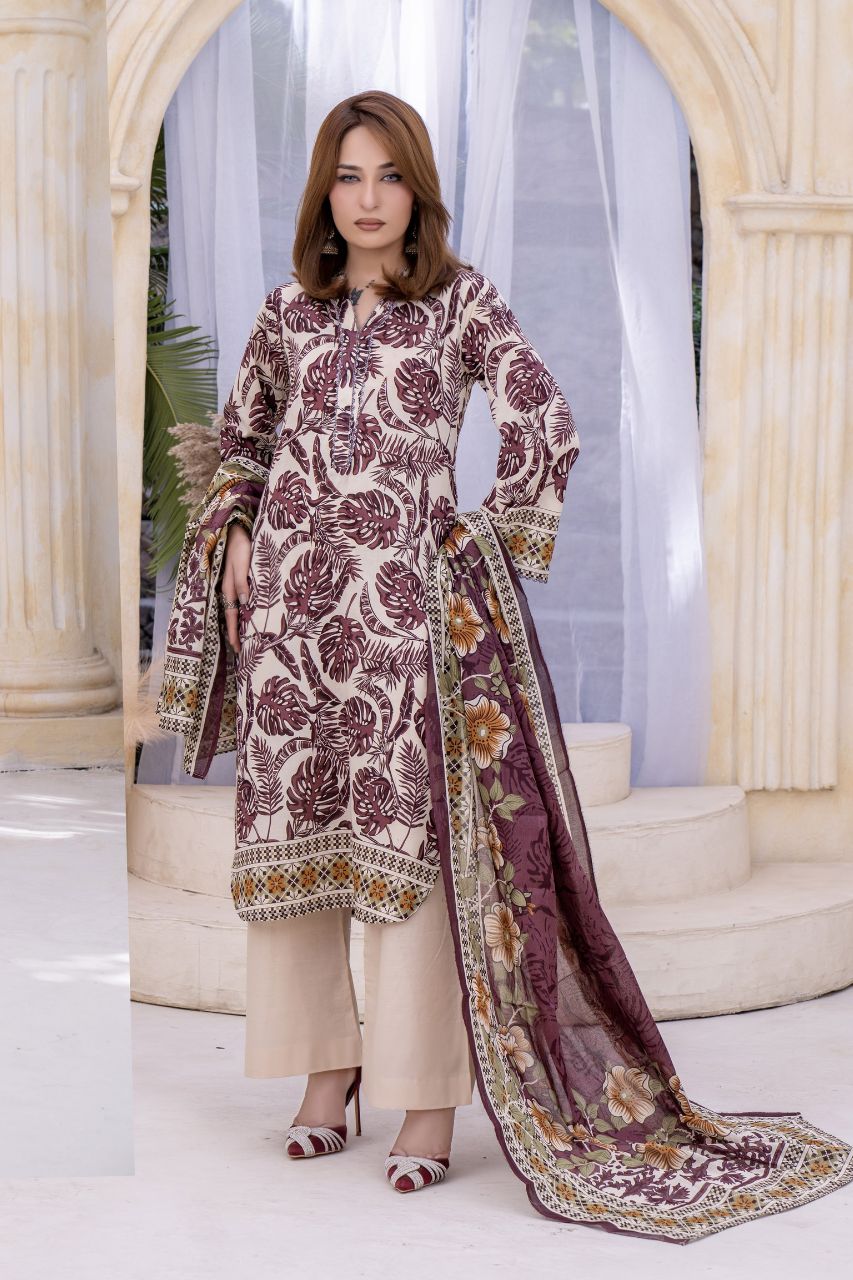 Janan Premium Printed Lawn 3PC