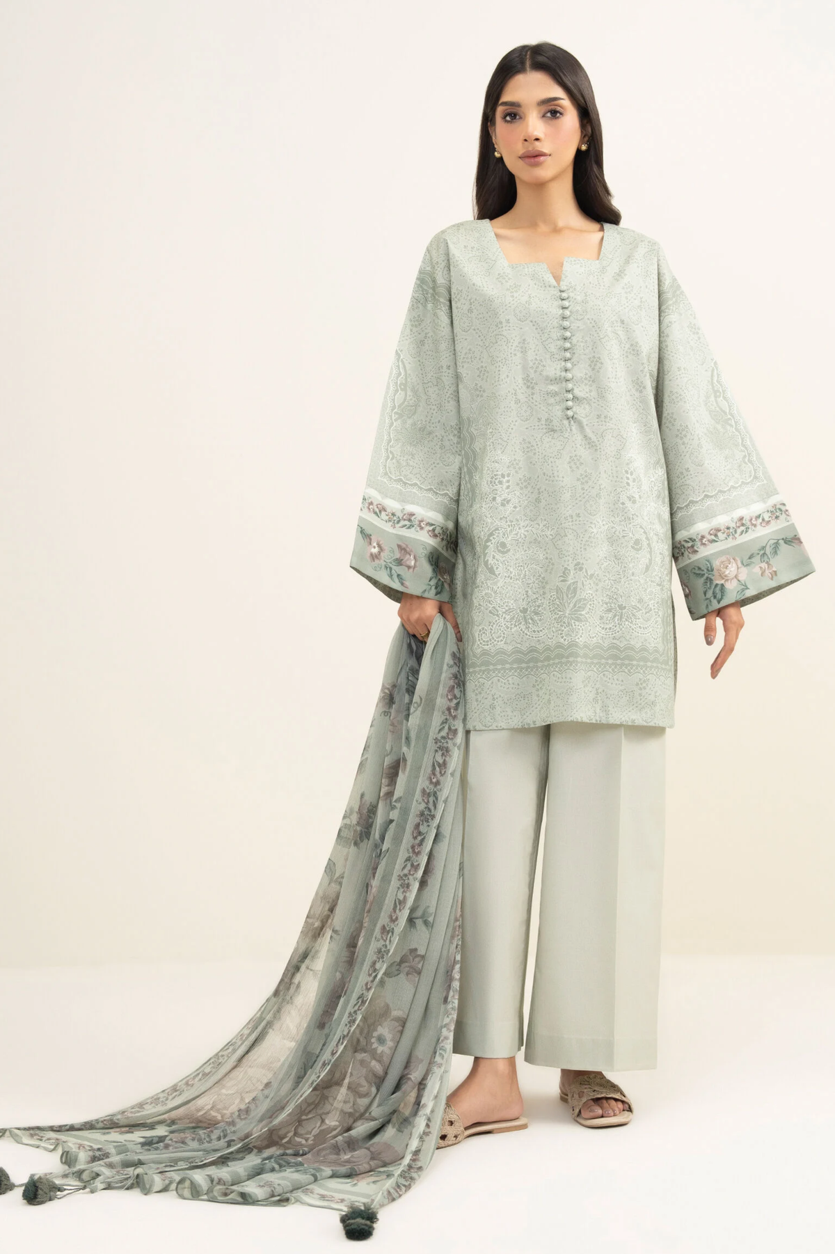 Sukoon By Sapphire Digital Printed Lawn 3PC