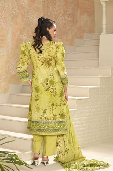 Reemse Digital Printed Lawn 3PC