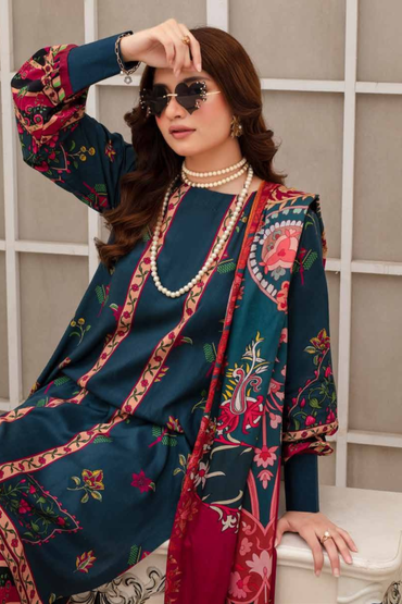 Fabiha By Feroza Digital Printed Linen 3PC