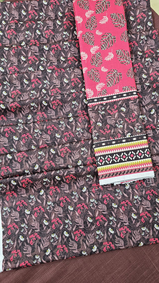 Riwayat Printed Khaddar-3PC