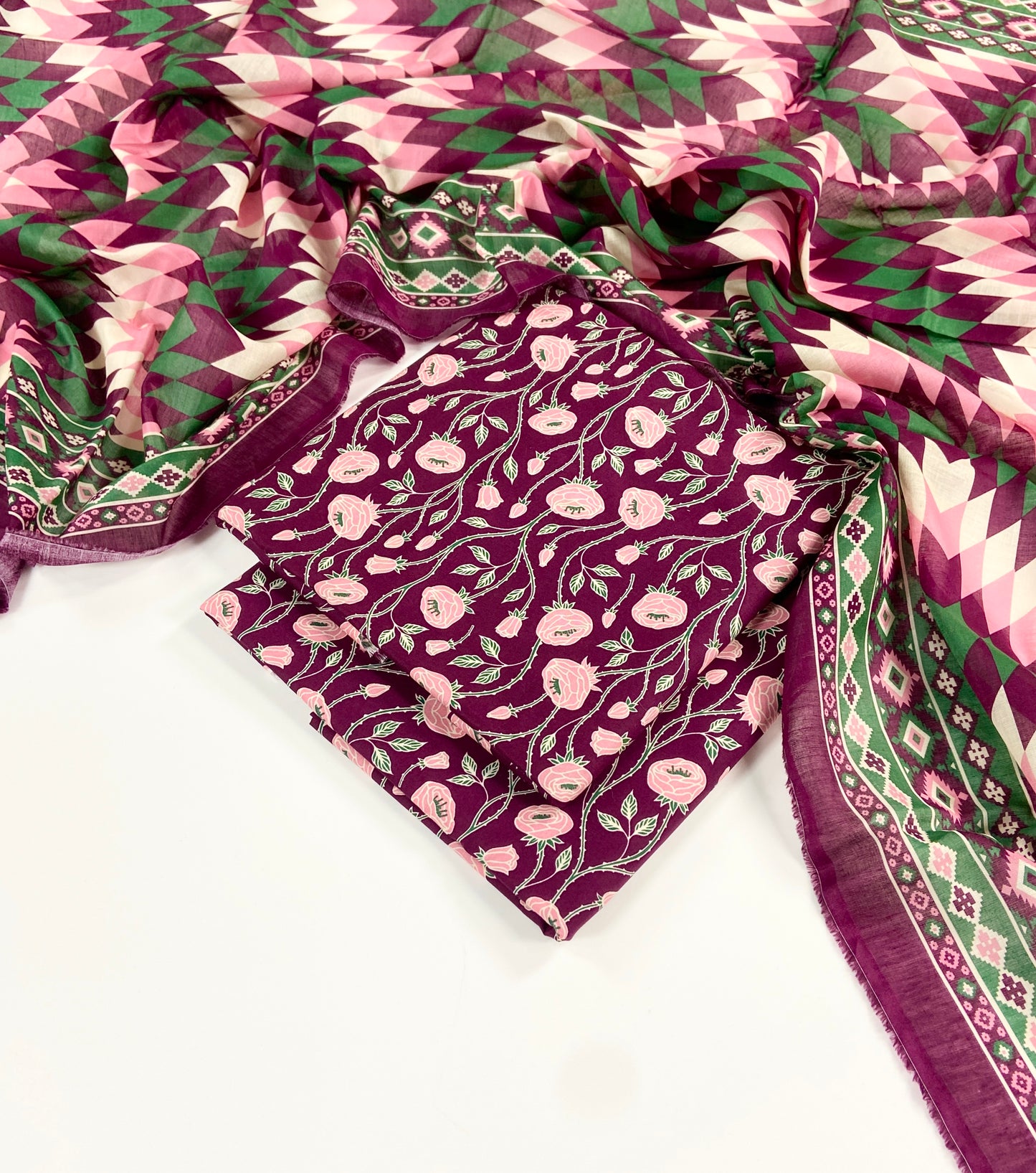 Regalia Digital Printed Lawn 3PC