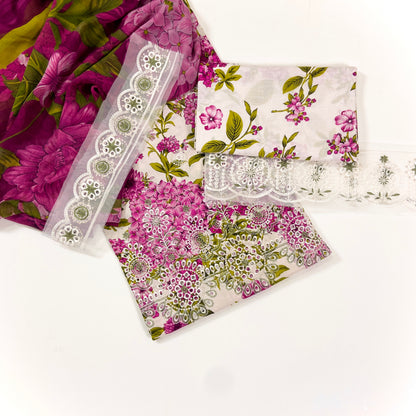 Maria B Emb Luxury Lawn 3PC