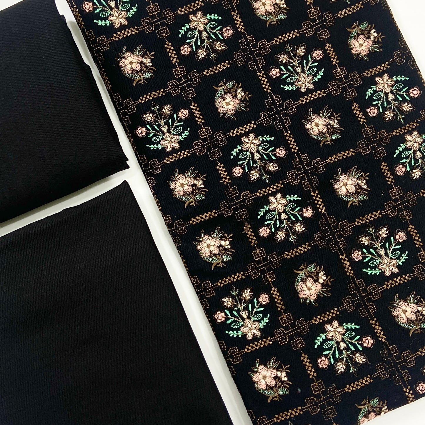 Bareeze Emb Khaddar 2PC