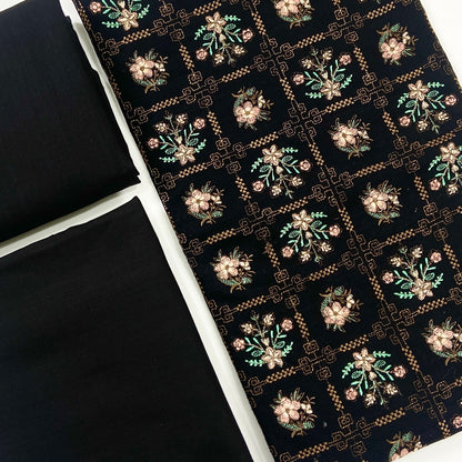 Bareeze Emb Khaddar 2PC