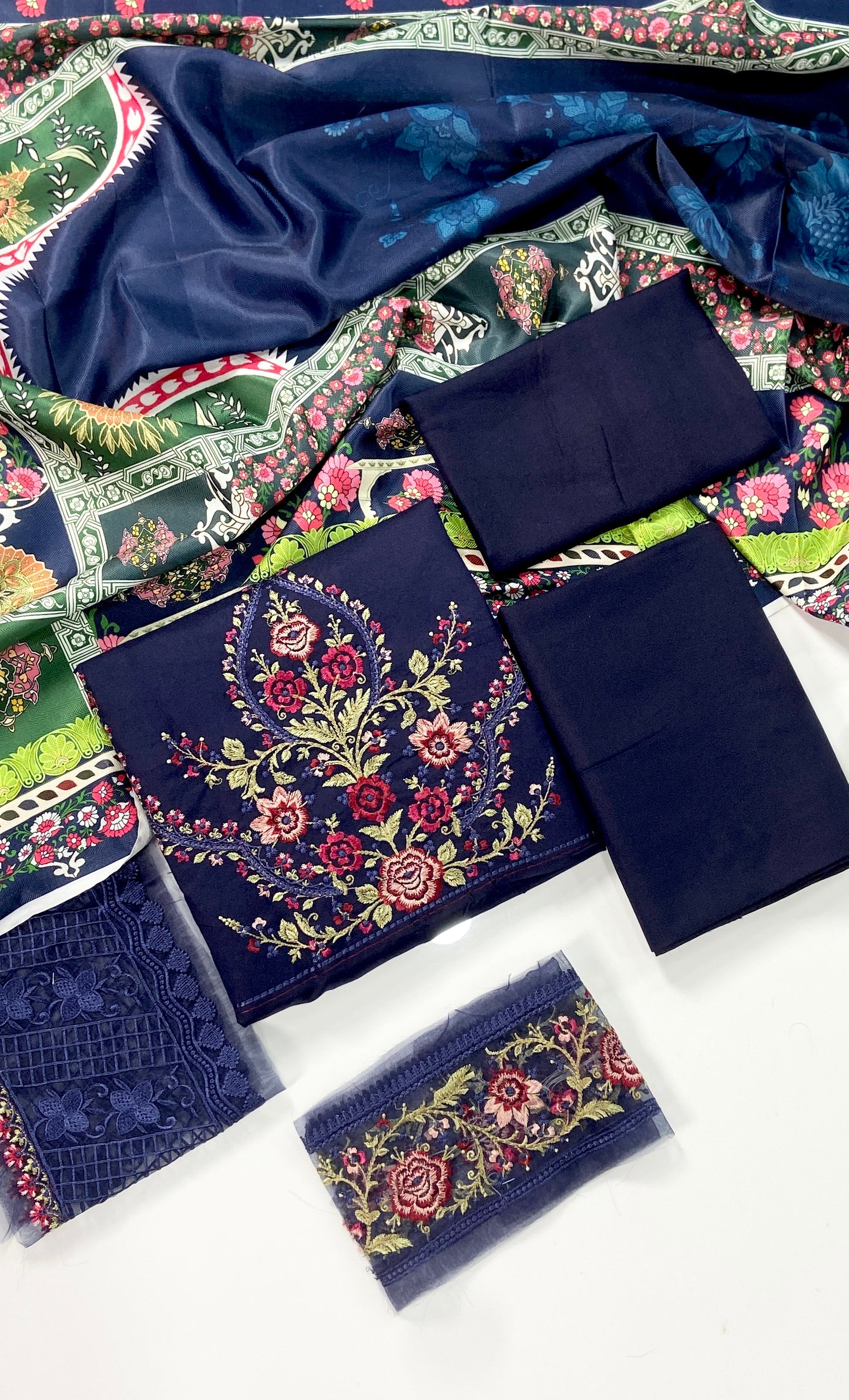 Maria B Luxury Emb Dhanak 3PC