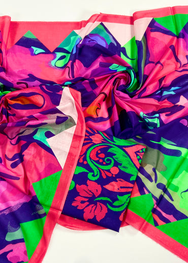Edenrobe Digital Printed Lawn-2PC