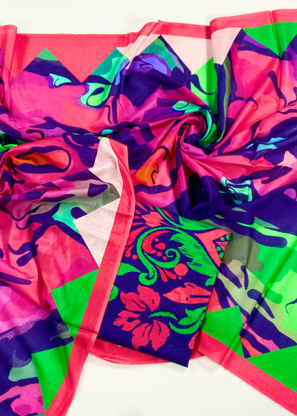 Edenrobe Digital Printed Lawn-2PC